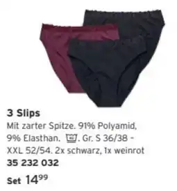 Tchibo 3 Slips Angebot