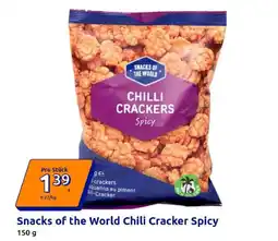 Action Snacks of the World Chili Cracker Spicy Angebot