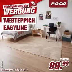 Poco POCO WEBTEPPICH EASYLINE Angebot