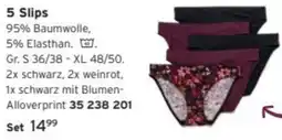 Tchibo 5 Slips Angebot