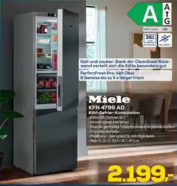 Euronics Miele KFN 4799 AD Kühl-Gefrier-Kombination Angebot