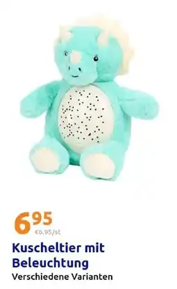 Action Kuscheltier mit Beleuchtung Angebot