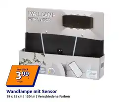 Action Wandlampe mit Sensor Angebot