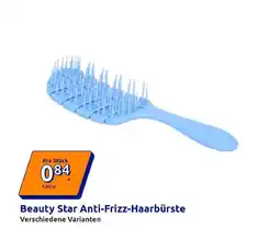 Action Beauty Star Anti-Frizz-Haarbürste Angebot