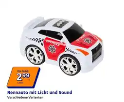 Action Rennauto mit Licht und Sound Angebot