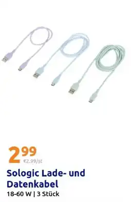 Action Sologic Lade- und Datenkabel Angebot