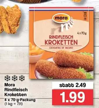 Famila Nord West Mora Rindfleisch Kroketten 4x70g Angebot