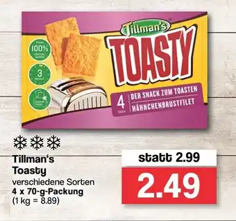 Famila Nord West Tillman's Toasty 4x70g Angebot