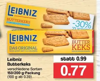 Famila Nord West Leibniz Butterkeks 150/200g Angebot