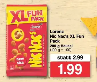 Famila Nord West Lorenz Nic Nac's XL Fun pack 200g Beutel Angebot