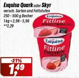 Simmel Exquisa Quark oder Skyr Angebot