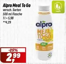Simmel Alpro Meal To Go Angebot