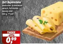 Simmel Zott Bayerntaler deutscher Schnittkäse Angebot