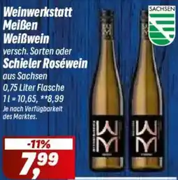 Simmel Weinwerkstatt Meißen Weißwein Angebot