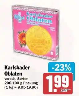 AEZ Karlsbader Oblaten Angebot