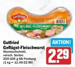 AEZ Gutfried Geflügel-Fleischwurst Angebot