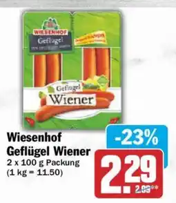 AEZ Wiesenhofer Geflügel Wiener Angebot