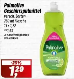 Simmel Palmolive Geschirrspülmittel Angebot