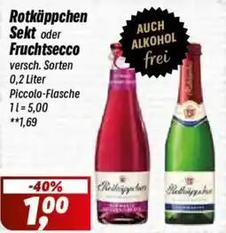 Simmel Rotkäppchen Sekt oder Fruchtsecco Angebot