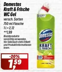 Simmel Domestos Kraft & Frische WC Gel Angebot
