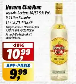Simmel Havana Club Rum Angebot
