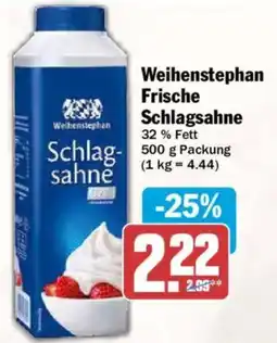 AEZ Weihenstephan Frische Schlagsahne Angebot