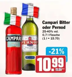 AEZ Campari Bitter oder Pernod Angebot