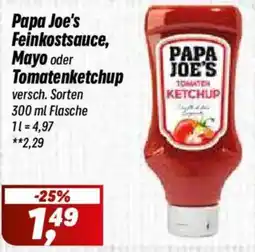 Simmel Papa Joe's Tomatenketchup Angebot