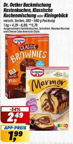 Simmel Dr. Oetker Classic Brownies Angebot