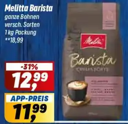 Simmel Melitta Barista ganze Bohnen Angebot