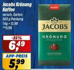 Simmel Jacobs Krönung Kaffee Angebot