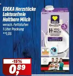 Simmel EDEKA Herzstücke Laktosefreie Haltbare Milch Angebot