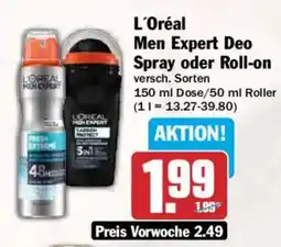 AEZ L'Oréal Men Expert Deo Angebot