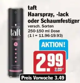 AEZ taft Haarspray, -lack oder Schaumfestiger Angebot