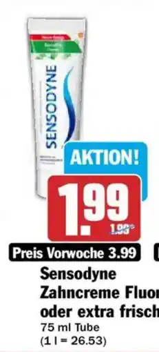 AEZ Sensodyne Zahncreme Fluor Angebot