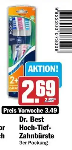 AEZ Dr. Best Hoch-Tief-Zahnbürste Angebot