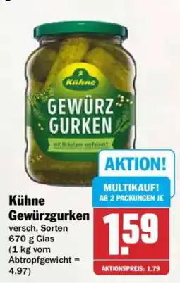 AEZ Kühne Gewürzgurken Angebot