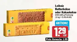 AEZ Leibniz Butterkekse oder Kakaokekse Angebot