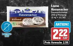 AEZ Loose Hausmacher Sauermilchkäse Angebot