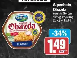 AEZ Alpenhain Obazda Angebot