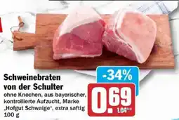 AEZ Schweinebraten von der Schulter Hofgut Schwaige Angebot