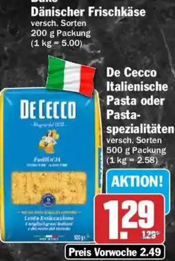 AEZ De Cecco Italienische Pasta oder Pasta-spezialitäten Angebot