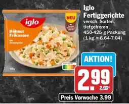 AEZ iglo Hühner Frikasse Angebot