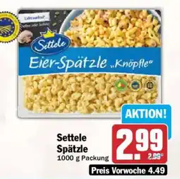 AEZ Settele Eier-Spätzle „Knöpfle“ Angebot