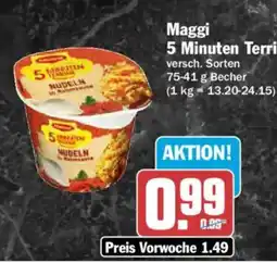 AEZ Maggi 5 Minuten Terri Nudeln Angebot