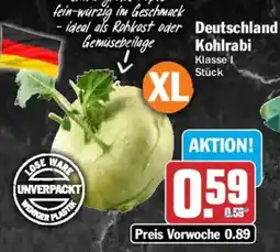 AEZ Deutschland Kohlrabi Angebot