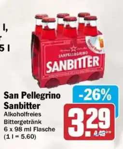 AEZ San Pellegrino Sanbitter Angebot
