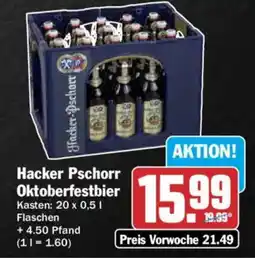 AEZ Hacker Pschorr Oktoberfestbier Angebot