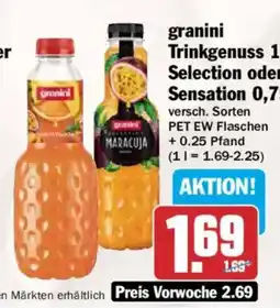 AEZ granini Trinkgenuss Angebot