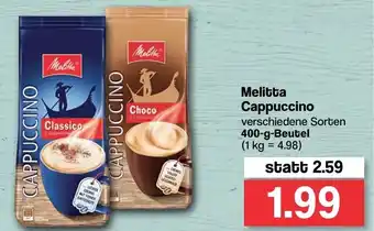 Famila Nord West Melitta Cappuccino 400g Beutel Angebot